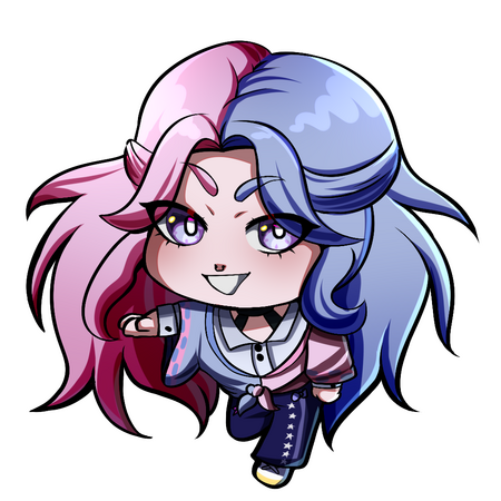 I made this chibi for a client!