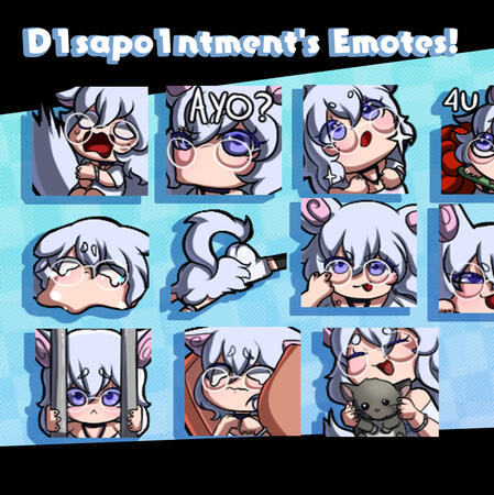 An emote bundle I made for a client!