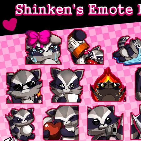 An emote bundle I made for a client!